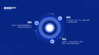单页简约风流程关系PPT单页
