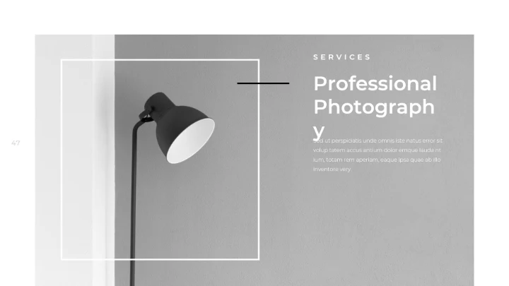 创意黑白调极简主义公司简介动态PPT模板