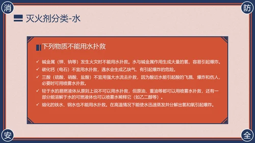 消防安全主题班会灭火器PPT模版
