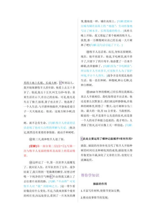 第十三课 植树的牧羊人【教材解读】教案