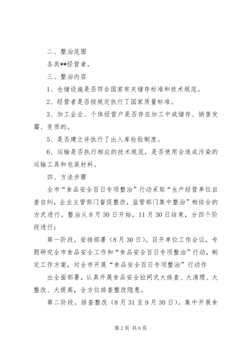 齐心小学冬季百日安全整治活动实施方案 (5).docx