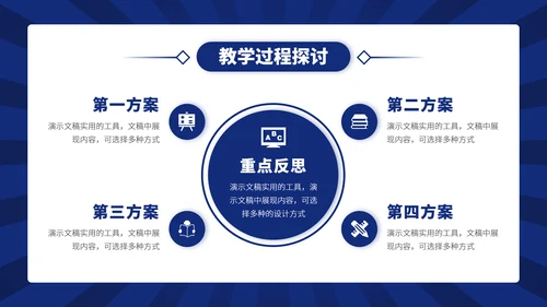 蓝紫色高端教育课件教学说课开学公开课微课比赛讲课大赛汇报述职PPT模板