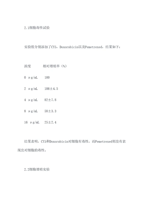 观察肿瘤实验报告