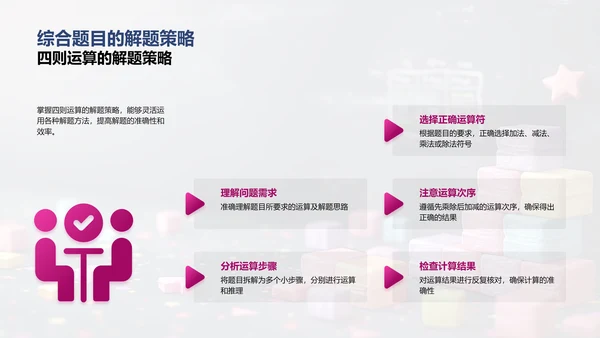 四则运算教学课件PPT模板