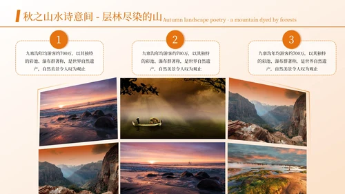 黄色简约风图文排版PPT版式合集