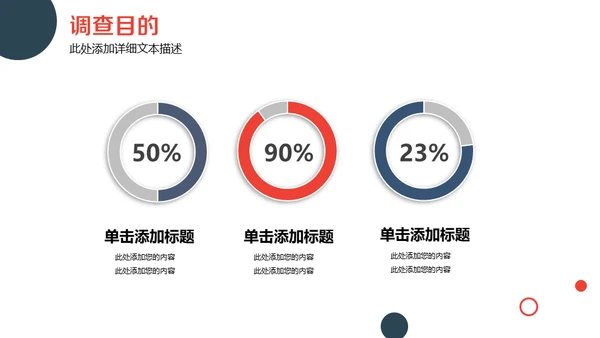 企业市场运营数据调查分析报告通用PPT模板