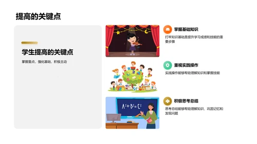 学期学习总结报告PPT模板