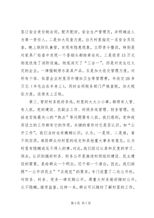 村党总支、村委会工作汇报材料 (2).docx