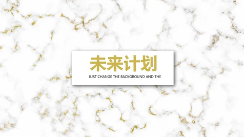 大理石风格室内装饰设计PPT动态模板