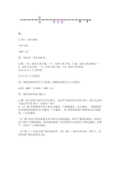 贵州省【小升初】2023年小升初数学试卷精品（a卷）.docx