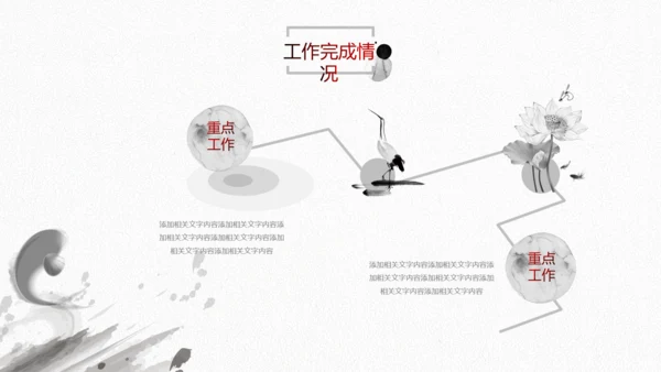 水墨2019中国风年终总结新年计划PPT