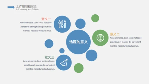 绿色文艺小清新工作汇报通用PPT模板
