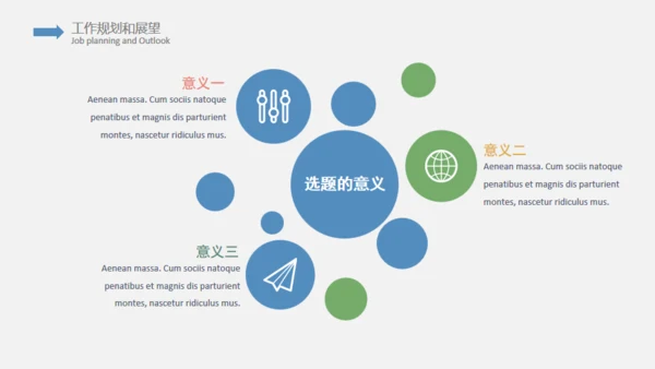 绿色文艺小清新工作汇报通用PPT模板