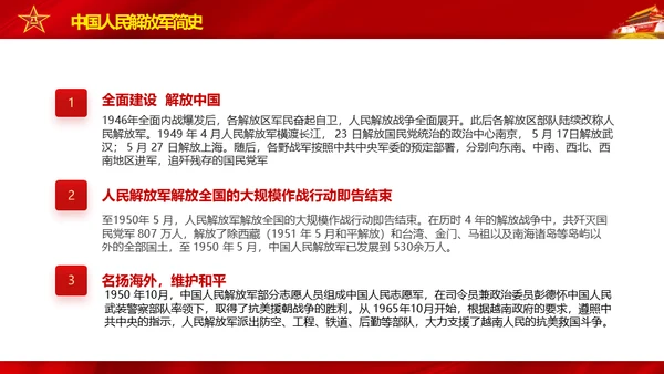 八一建军节致敬军人缅怀烈士通用PPT模板