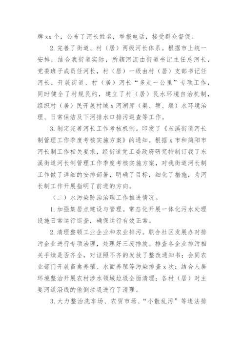 河长制工作述职报告_2.docx