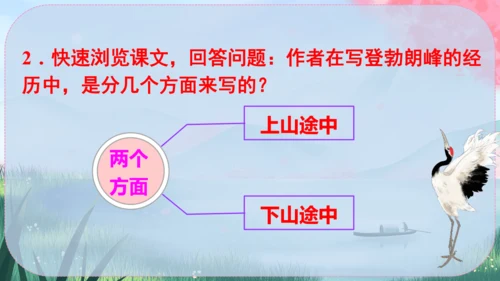 19《登勃朗峰》课件