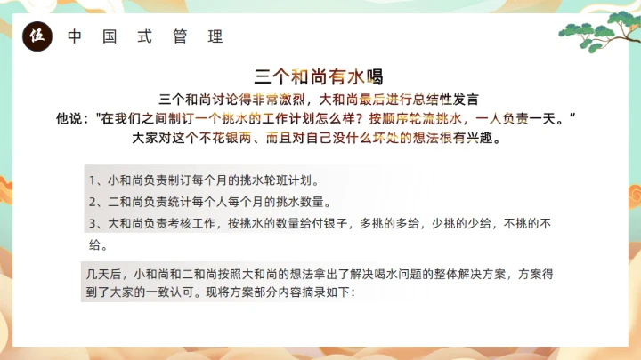 西游记团队分析通用PPT模板