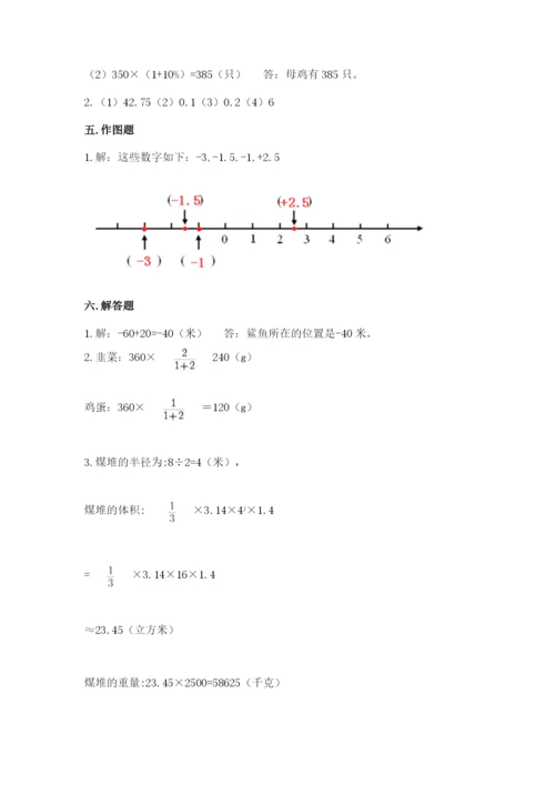 金昌市小升初数学测试卷学生专用.docx