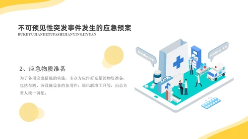 淡黄简约商务纹理培训应急预案PPT应急预案培训