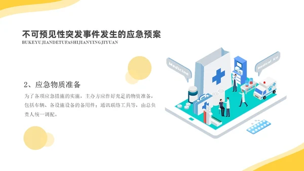 淡黄简约商务纹理培训应急预案PPT应急预案培训