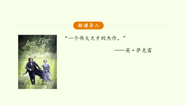 九年级下册语文第四单元整本书阅读《简爱》怎样读外国小说 课件(共28张PPT)-【课堂无忧】新课标同