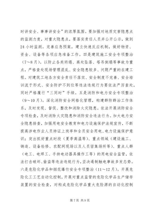 副县长在全县安全生产和矿山安全专项整治工作会议上的讲话.docx