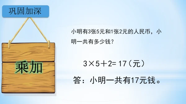 4.表内乘法（一）（乘加、乘减）(共21张PPT)-二年级上册数学人教版