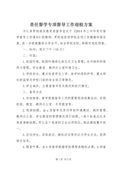 责任督学专项督导工作迎检方案.docx