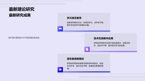 音乐课程精细规划PPT模板