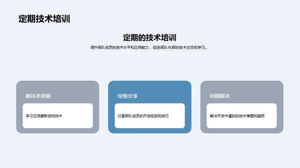 游戏开发技术分享