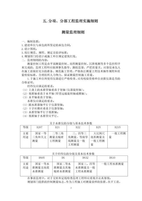 房建工程监理实施细则.docx