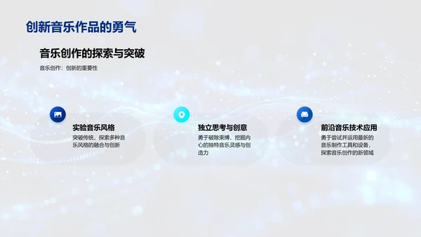 现代音乐创作技术PPT模板