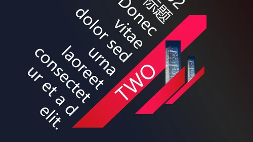 红色时尚项目管理方案通用PPT模板