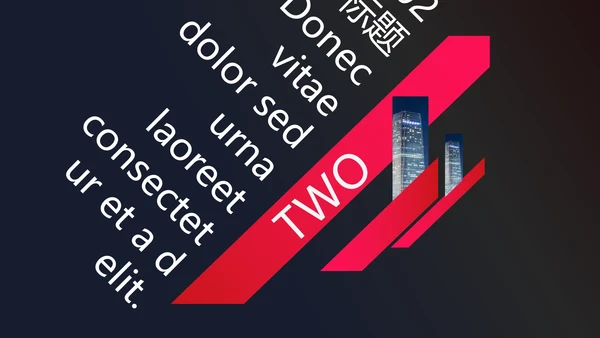 红色时尚项目管理方案通用PPT模板