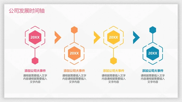 企业发展关系图PPT模板