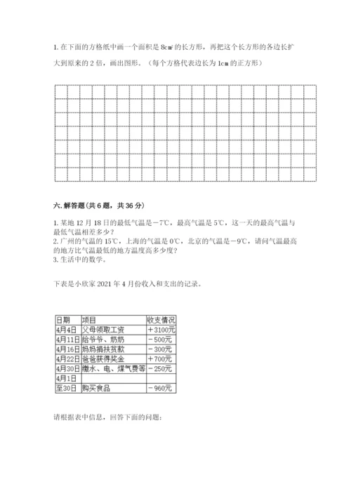 小升初数学期末测试卷含完整答案（必刷）.docx