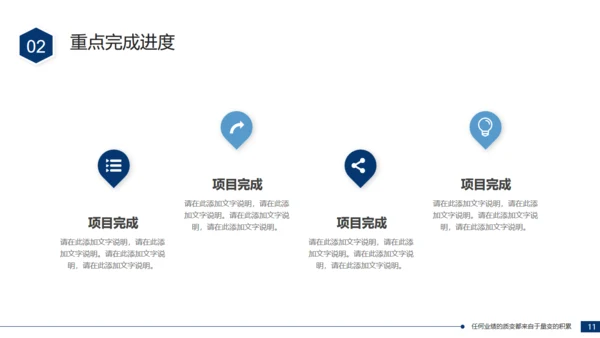 项目建设总结汇报通用PPT模板