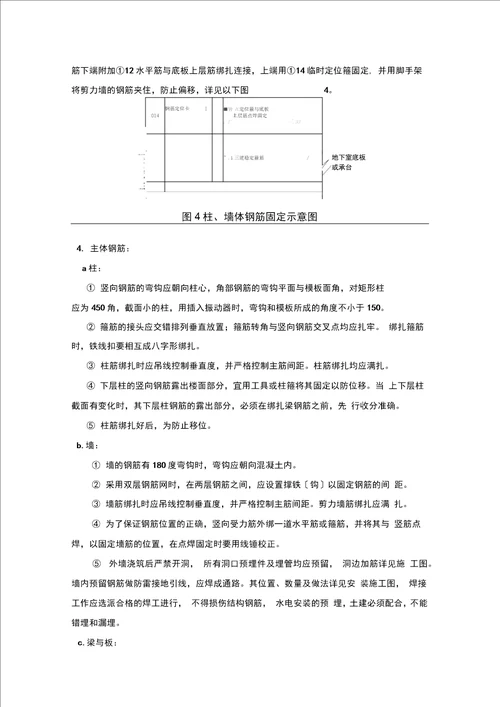 钢筋工程施工方案新版6