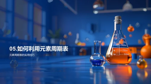 化学元素基础课PPT模板