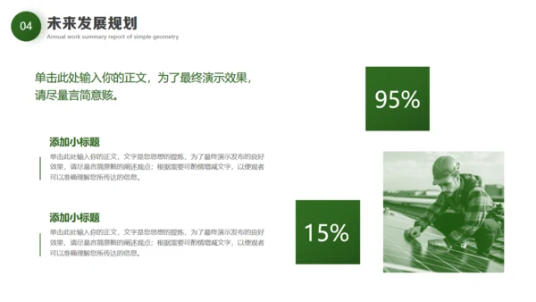 绿色环保新能源项目计划书通用PPT