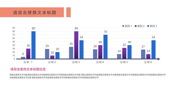 红色渐变简约风线条数据报告PPT模板