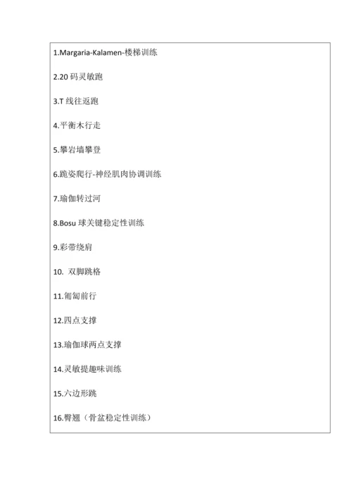 幼儿园体适能实施专业方案.docx