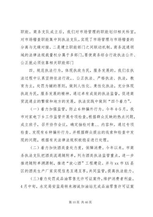 开发区综合行政执法中队的工作总结和工作计划.docx