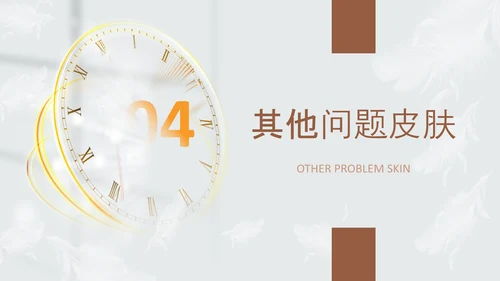 高级灰和棕色简约实拍风美容护肤美容知识培训PPT