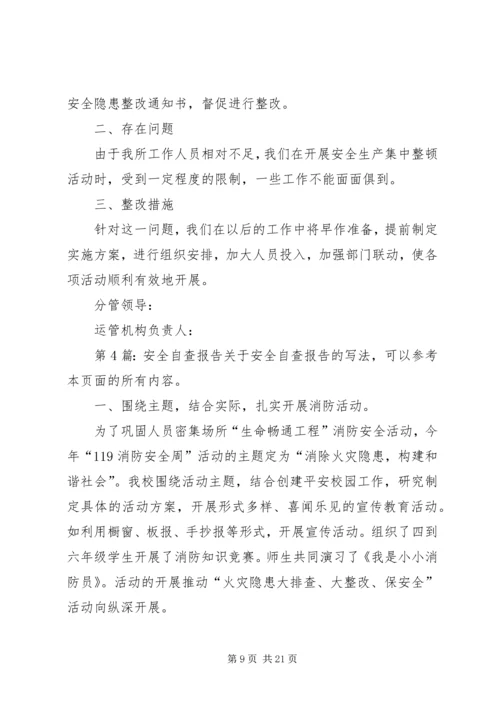 安全自查报告（共7篇） (7).docx