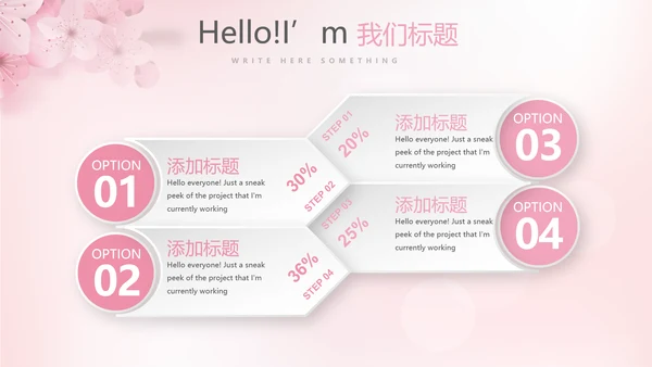 粉色唯美彩妆纹绣动态PPT