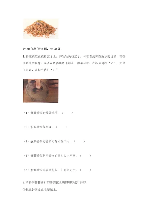教科版二年级下册科学期末测试卷带答案（考试直接用）.docx