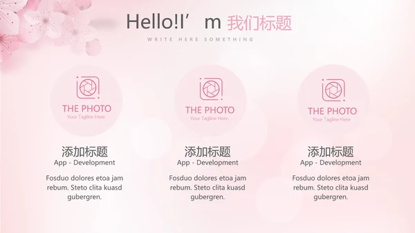 粉色唯美彩妆纹绣动态PPT