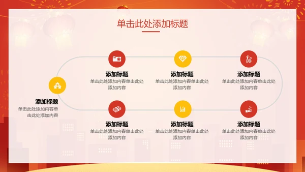 新年快乐过年通用PPT模版