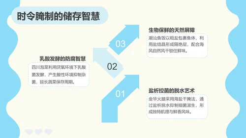 呆呆鲨可爱简约风南方美食文化ppt模版
